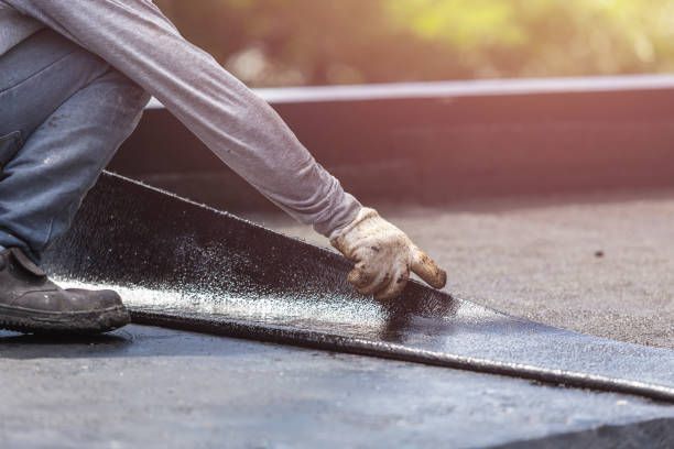 Professional Emergency Waterproofing technician working in Pleasantville, NJ